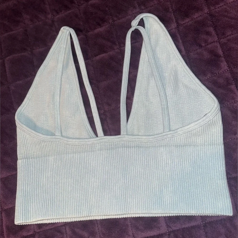 NWOT Forever 21 Seafoam Green Bralette - Picture 2 of 6